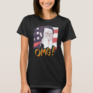 Camiseta Abraham Lincoln Patriotismo Oh Meu Deus, Pop do OM
