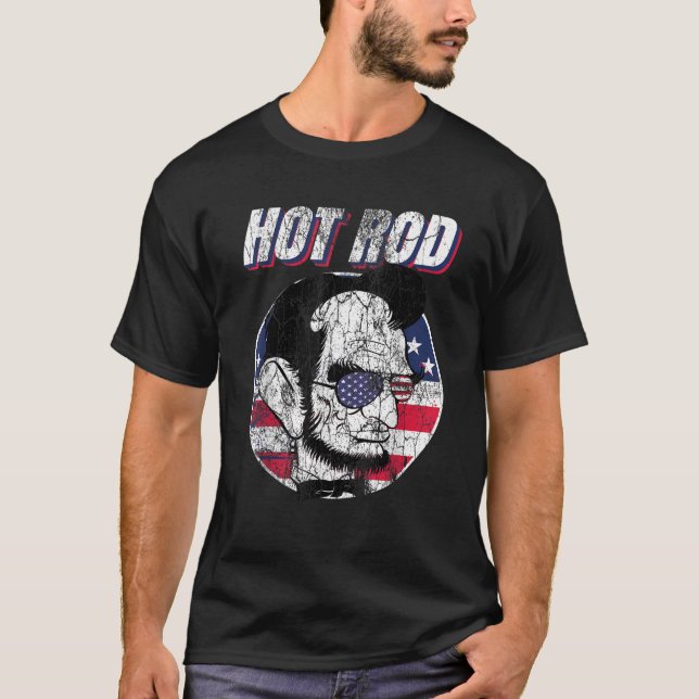 Camiseta Abraham Lincoln Presidentes Encantados Musculatura (Frente)
