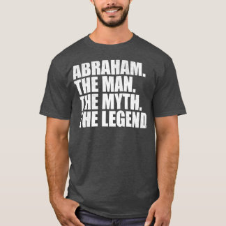Camiseta Abraham Nome Abraham Nome próprio Abraham