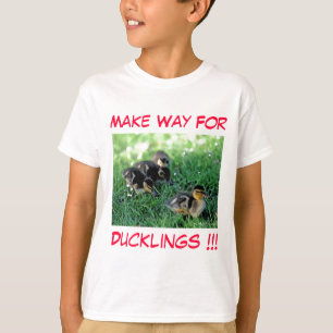 Camiseta Abram Caminho Para Os Ducklings!!
