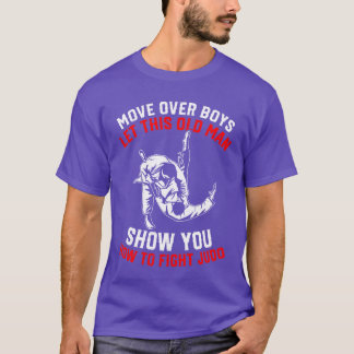Camiseta Abram Espaço Rapazes,Deixem Este Velho Mostrar Com