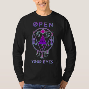 Camiseta Abram Os Olhos Todos Vendo Mística Mágica Oculta