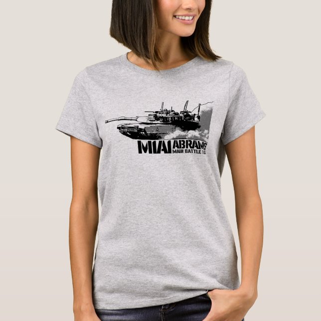 Camiseta Abrams M1 (Frente)