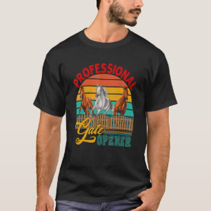 Camiseta Abridor de Portão Profissional Vintage Retro Três