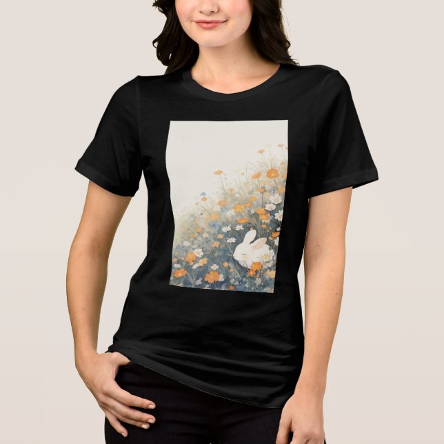 Camiseta Abrigo Sonolento do Coelho (Frente)