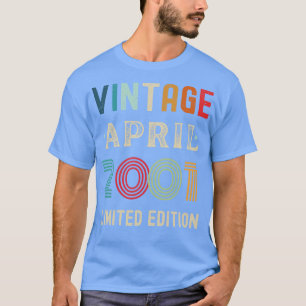 Camiseta Abril Aniversário Presente 3