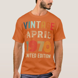Camiseta Abril Aniversário Presente 31
