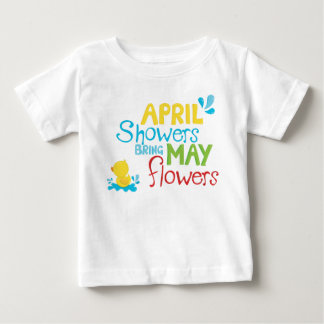 Camiseta Abril Chá Traga Flores de Maio