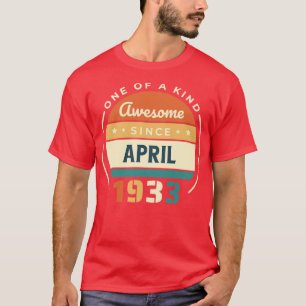Camiseta Abril de 1933