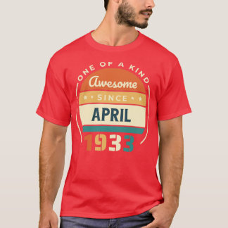 Camiseta Abril de 1933