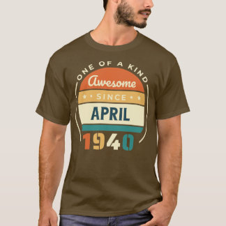 Camiseta Abril de 1940