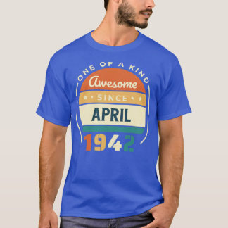 Camiseta Abril de 1942