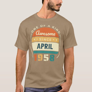 Camiseta Abril de 1958