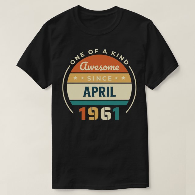 Camiseta Abril de 1961 (Frente do Design)