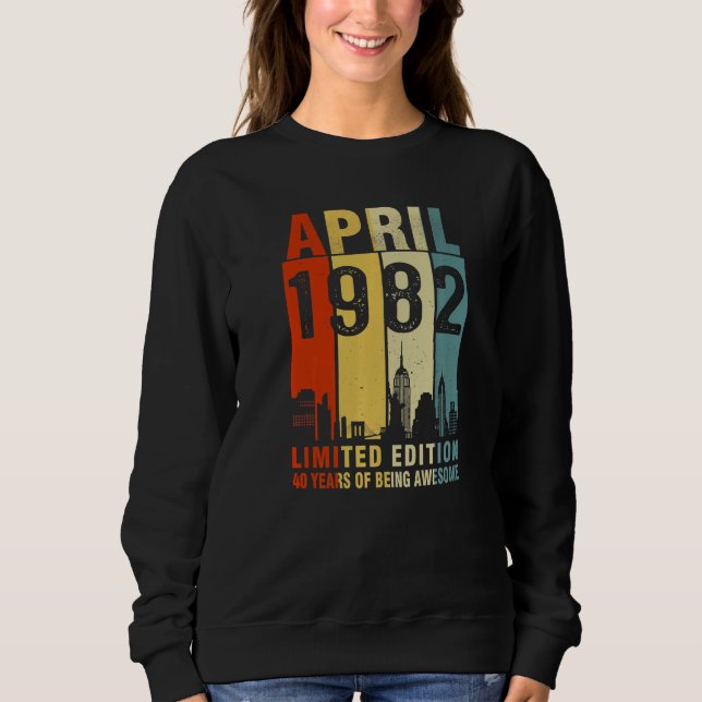 Camiseta Abril De 1982 40 Anos De Incrível (Frente)