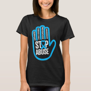 Camiseta Abril é Mês Nacional de Prevenção de Abuso Infanti