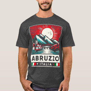 Camiseta Abruzzo Italia Vintage Lover