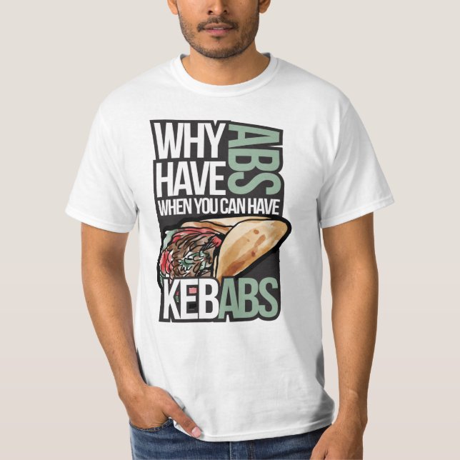 Camiseta Abs e T de Kebabs (Frente)