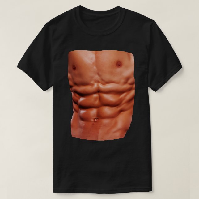 Camiseta Abs Ripped (Frente do Design)