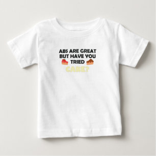 Camiseta Abs São Excelentes, Mas Já Tentou Bolo? Tremor