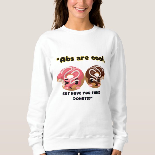 CAMISETA ABS SÃO LEGAL, MAS PRECISAM TENTAR ROSQUINHAS (Frente)