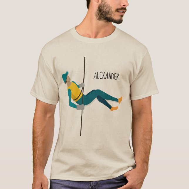 Camiseta Abseiling (Frente)