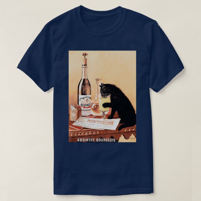 Camiseta Absinthe Bourgeois (Frente do Design)