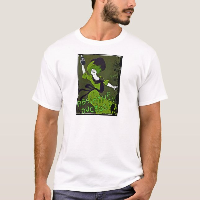 Camiseta Absinthe em Verde (Frente)