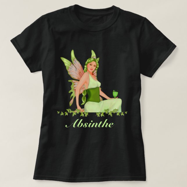 Camiseta Absinthe - Fada Verde (Frente do Design)