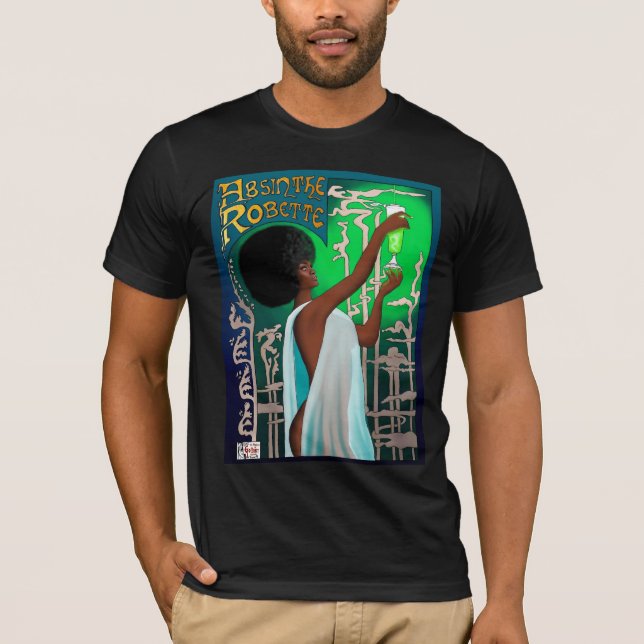 Camiseta Absinthe poster (Frente)