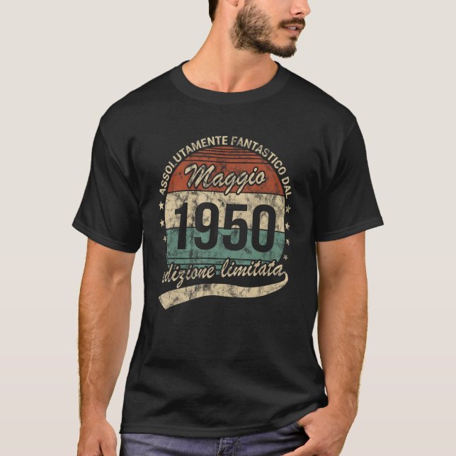 Camiseta Absolutamente Fantástico Desde maio de 1950 Retro  (Frente)