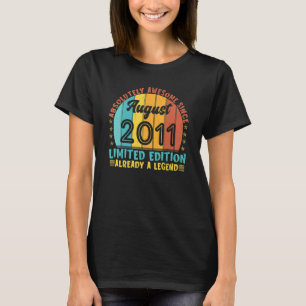 Camiseta Absolutamente Incrível Desde Agosto De 2011 Boy Bi