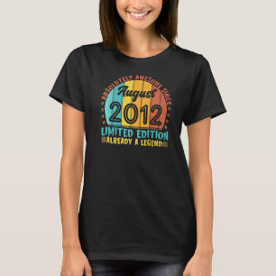 Camiseta Absolutamente Incrível Desde Agosto De 2012 Boy Bi
