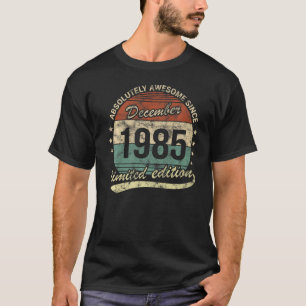 Camiseta Absolutamente Incrível Desde Dezembro De 1985 Home
