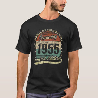Camiseta Absolutamente Incrível Desde Janeiro De 1955, Home