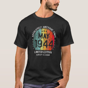 Camiseta Absolutamente Incrível Desde Maio De 1944 Homem Mu