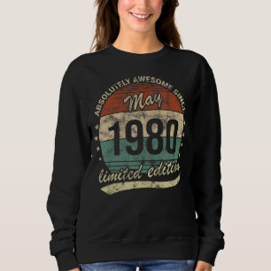 Camiseta Absolutamente Incrível Desde Maio De 1980 Homem Mu