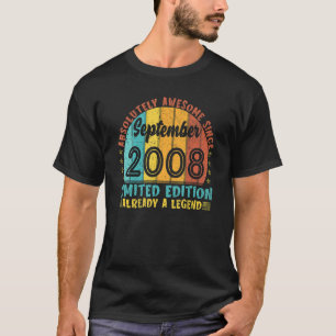 Camiseta Absolutamente Incrível Desde Setembro De 2008 Boy