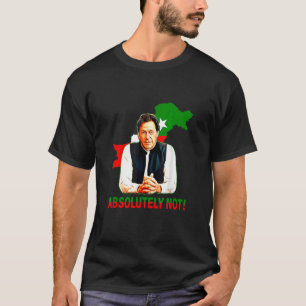Camiseta Absolutamente Não É O Mapa Do Paquistão Que Bandei
