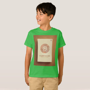 Camiseta "Absolutamente Relativo Canal de Mídia Boy-T-Shirt