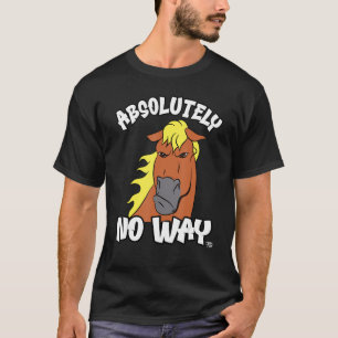 Camiseta Absolutely no way grumpy Haflinger isabel horse r