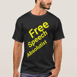 Camiseta Absolutista de voz livre