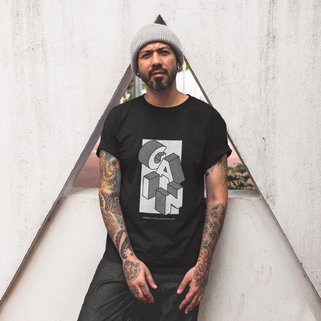 Camiseta Absorver A Dor Liberta A Força De Ganho (Criador carregado)