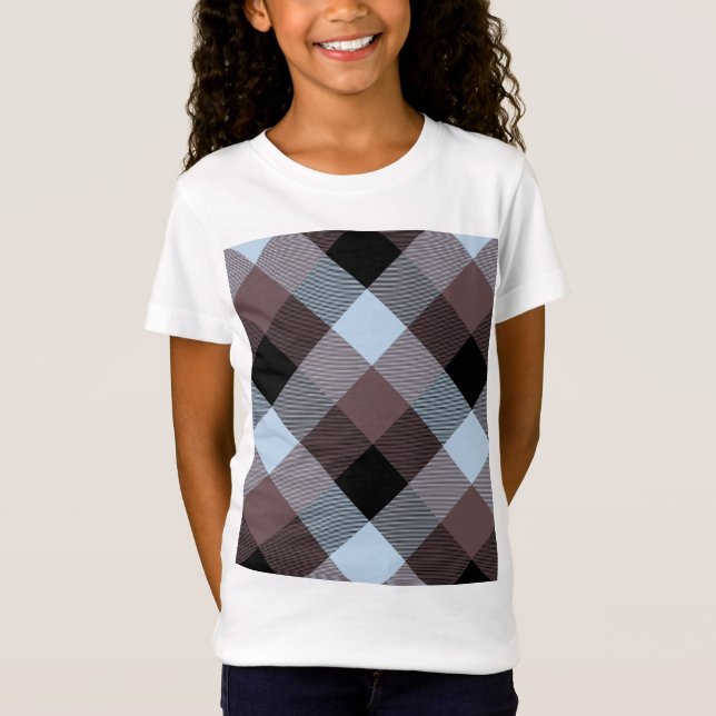 Camiseta Abstração Geométrica Quadrada 8 (Frente)