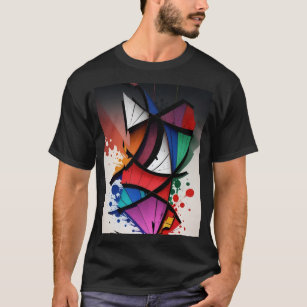 Camiseta abstract art