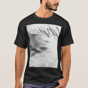 Camiseta Abstract Black and White Light Trails Long Exposur