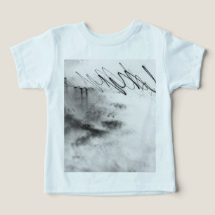 Camiseta Abstract Black and White Light Trails Long Exposur