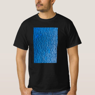 Camiseta Abstract Cobalt Blue Textured Wall with Impasto Pa