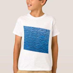 Camiseta Abstract Cobalt Blue Textured Wall with Impasto Pa