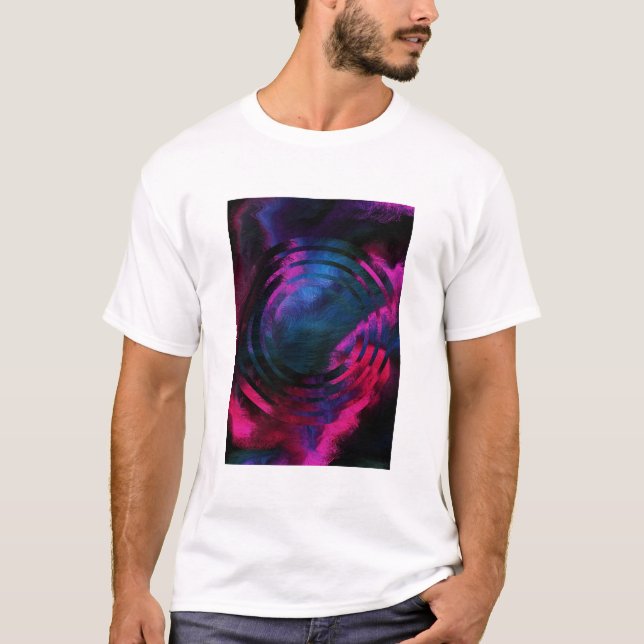 Camiseta Abstract Colorful Geometrical Artwork (Frente)